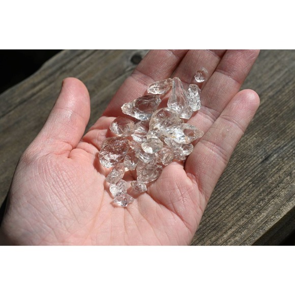 1 lb Quartz, One Pound  translucent, Yellow, Red, Purple, - Picture 3 of 7